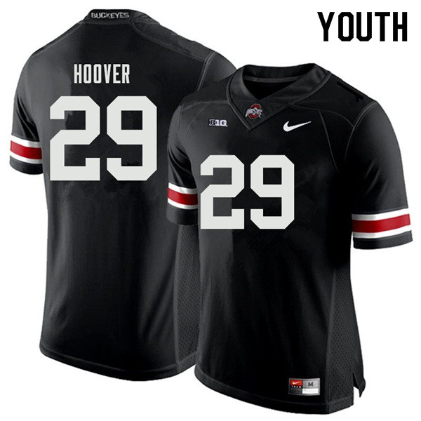 Youth #29 Zach Hoover Ohio State Buckeyes College Football Jerseys Sale-Black